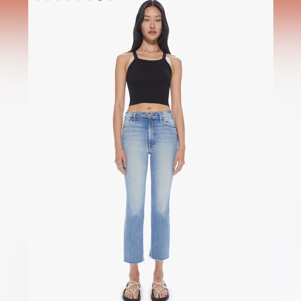 MOTHER The Hustler Ankle Fray Size 32 NWT
